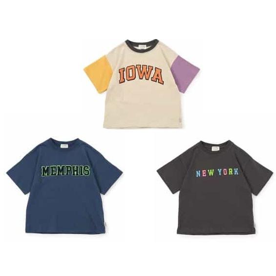 エフオーキッズ　ロゴアップリケ半袖Tシャツ 30%OFF SALE