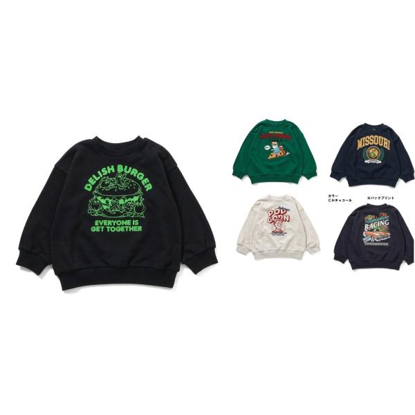 エフオーキッズ　カラバリ裏毛トレーナー 30%OFF SALE