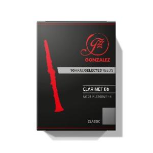 ゴンザレス Bbクラリネットリード クラシックモデル Gonzalez Reeds "CLASSIC...