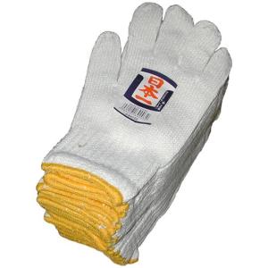 日本一軍手 600g 白  特紡軍手 12双×10パック＝120双  10ダース