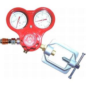 ワンタッチカプラ付き SG-4 アセチレン調整器 逆火防止器付