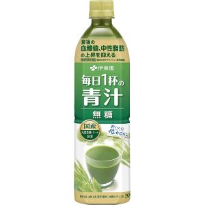 機能性表示食品 伊藤園 毎日1杯の青汁 無糖 900g ペットボトル 2ケース（12本 ×2ケース） 送料無料（一部地域除く）｜nkms