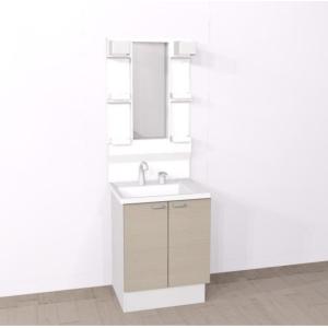 ハウステック ココッシュ洗面化粧台 PLAN04 三面鏡 片引き出し す