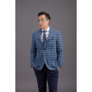 秋冬メンズダブルジャケットオレンジチェック/S/M/L/XL : NKT ARROWS