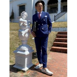 春夏ダブルジャケットセットアップ　インディペンデンスネイビー