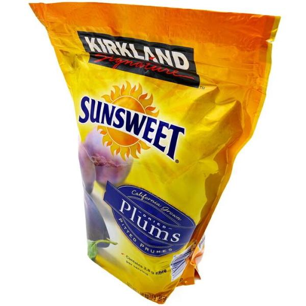 ≪1.58kg×2袋セット≫【KIRKLAND】カークランド サンスウィート プルーン 種なし 大容...