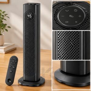 セラミックヒーター 電気ヒーター 暖風機 リモ...の詳細画像5