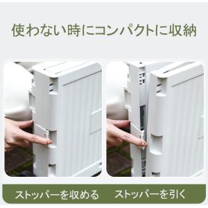 キャリーカート 折りたたみ キャスター付き 8...の詳細画像1