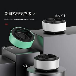 灰皿 タバコ 電動 吸煙式灰皿 脱臭機 灰皿 ...の詳細画像1