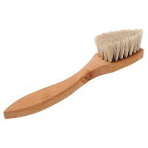 タピール　汚れ落としブラシ(白) サイズ：ブラシ部分約5.5cm、全長約18cm