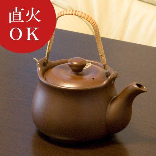 みずかみ　富仙 アメ釉 耐熱土瓶