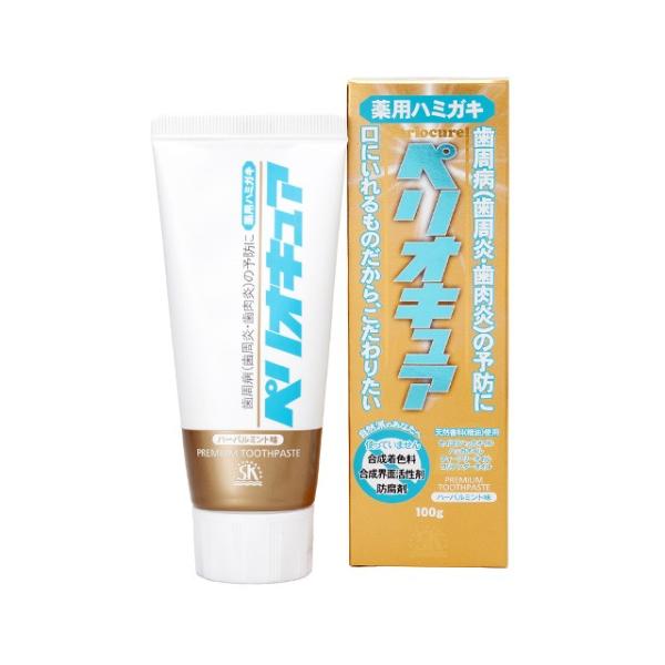 エスケー石鹸　薬用ハミガキ ペリオキュア 100g