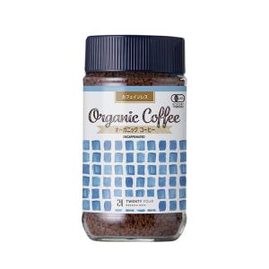 オーガニック　インスタントコーヒー　カフェインレス　100g　 24 ORGANIC DAYS｜nm-asteria