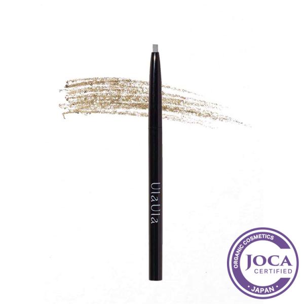 クレコス/UlaUla　リアルタッチアイブロウペンシル　チャコール　0.25g≪メール便対応≫
