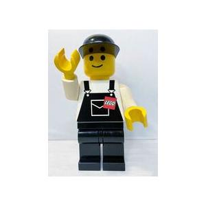 ☆黒色オーバーオール☆ レゴ　ジャンボフィグ　エンジニア　男の子　全長約４６cm　非売品　LEGO 特大人形｜nmoat
