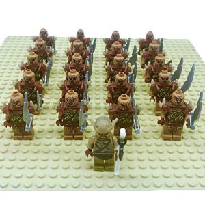 ロードオブザリング ウルクハイ ミニフィグ 8体セット 武器付属 レゴ 