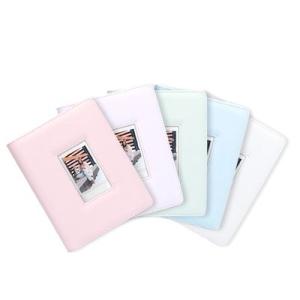 ☆大容量288枚収納☆　チェキ用アルバム　手帳型フォトアルバム　instax miniなど　パステルカラー　かわいい　インスタックスミニ