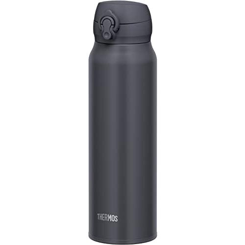 サーモス 水筒 真空断熱ケータイマグ 750ml スモークブラック 飲み口外せてお手入れ簡単 軽量タ...