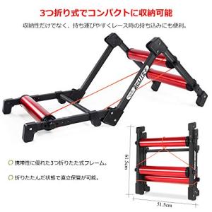 3本ローラー 自転車 ロードバイク ローラー台...の詳細画像3