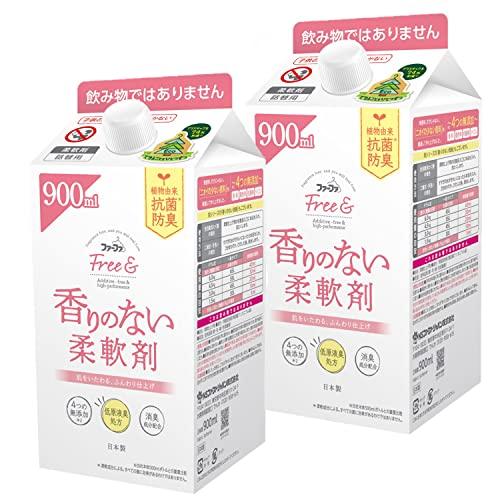 【まとめ買い】 ファーファ フリー&amp;(フリーアンド) 無香料 詰め替え エコパック 900ml×2個...