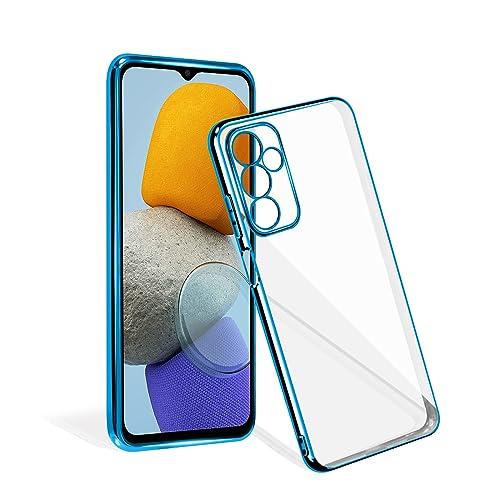 Samsung Galaxy m23/f23 ケース クリア TPU 薄型 軽量 ソフト メッキ加工...