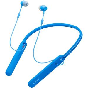 ソニー SONY WI-C400/LZ ワイヤレスステレオヘッドセット WI-C400 マイク付き Bluetooth対応 USB充電 本体約31g 4548736063716