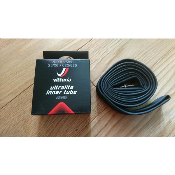 Vittoria  Ultralite inner tube　700c仏式ブチルチューブ25-28c...