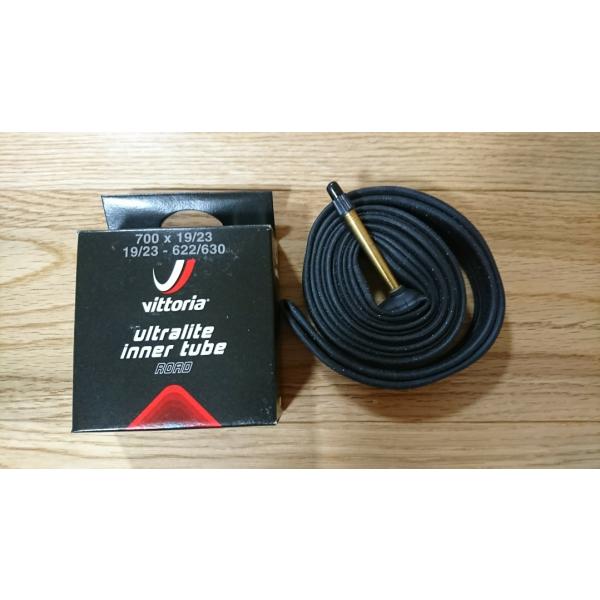 Vittoria Ultralite inner tube　700c仏式ブチルチューブ19-23c ...