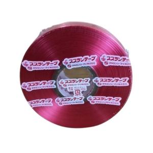 スズランテープ　レコード巻　470m　赤色｜nns