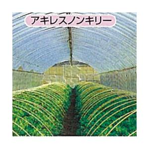 トンネル栽培用農ビ　ノンキリー梨地  長さ100m×厚さ0.05mm×幅185cm｜nns