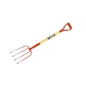 農用フォーク　木柄 4本爪