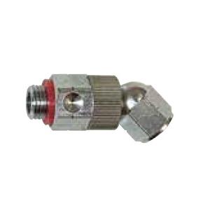 噴霧器 ホースより戻し金具 1/4 2401700 8.5mm 45° : 日本農業システム