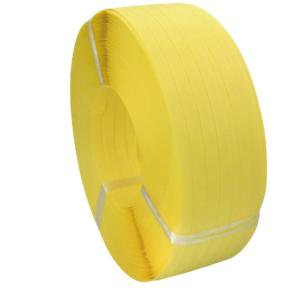 PPバンド　手締め用　15.5mmX1000m　黄