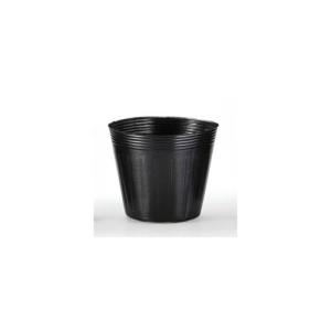 徳用1200個入) ポリポット ポリ鉢 深型ポット 12cm 深鉢 黒 120 高さ