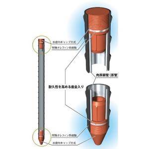 セキスイ　イボ竹　ストロング　径20mm 長さ150cm 25本入｜nns