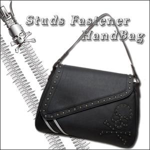 Jupiter&Juno  ジュピターアンドジュノ  Studs Fastener Handbag(スタッズ ファスナー ハンドバッグ)JJ-6008｜no-no-no