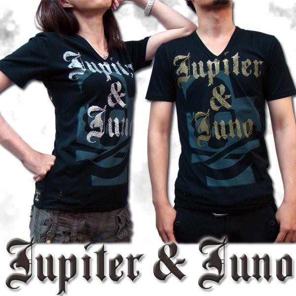 Jupiter&amp;Juno  ジュピターアンドジュノ  Skull Paint Logo Tee(スカ...