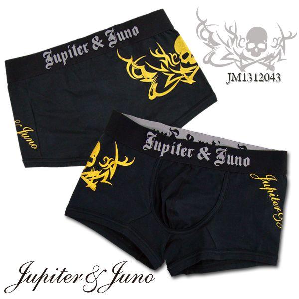 Jupiter&amp;Juno  ジュピターアンドジュノ  Lame Skull Print Boxer ...