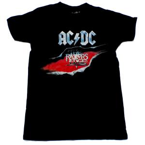 【AC/DC】エーシーディーシー「THE RAZORS EDGE」Tシャツ