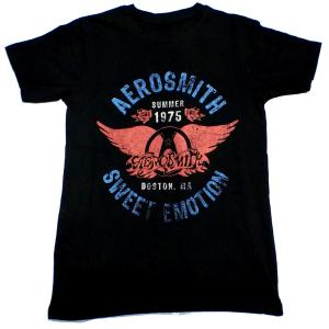 tシャツ Aerosmith (エアロスミス) アーティスト Tシャツ 半袖 エアロ