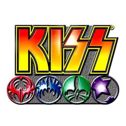 【KISS】キッス「LOGO＆ICONS」メタルピンバッジ