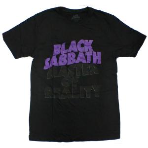 【BLACK SABBATH】ブラックサバス「MASTER OF REALITY TRACKS」Tシャツ｜no-remorse