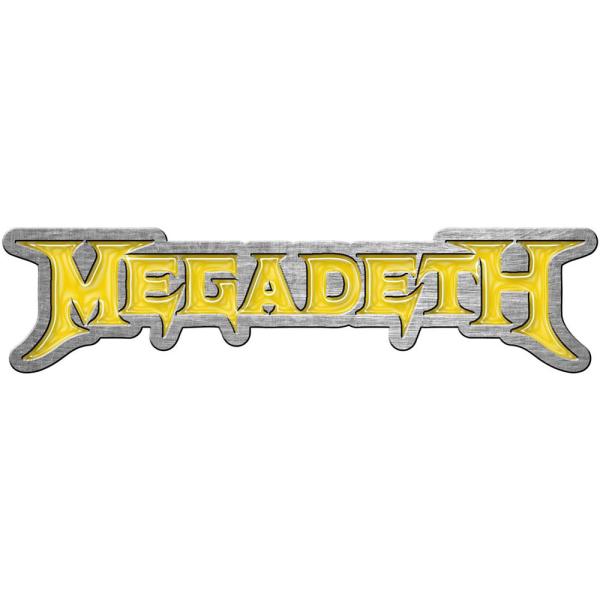 【MEGADETH】メガデス「LOGO」メタルピンバッジ