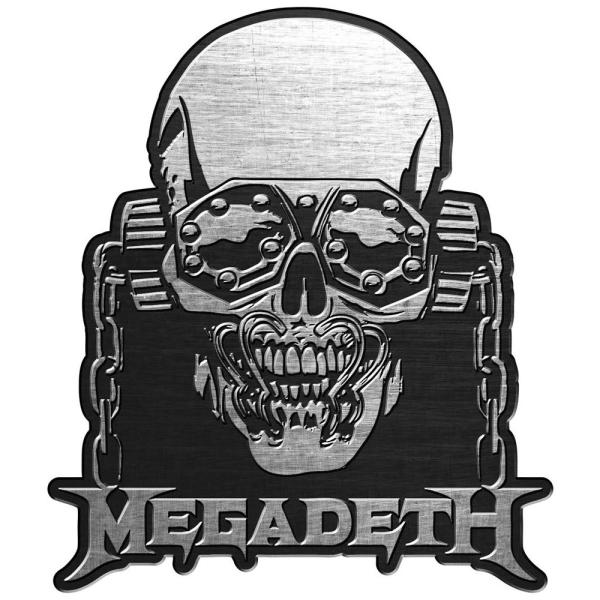 【MEGADETH】メガデス「VIC RATTLEHEAD」メタルピンバッジ