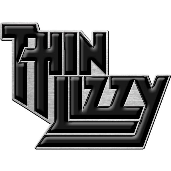 【THIN LIZZY】シン リジー「LOGO」メタルピンバッジ