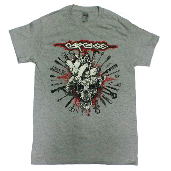 【CARCASS】カーカス「ROTTEN TO THE GORE」Tシャツ
