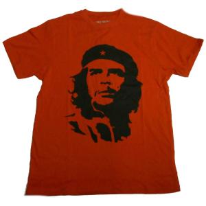 【CHE GUEVARA】チェ・ゲバラ「BLACK ON RED」Tシャツ