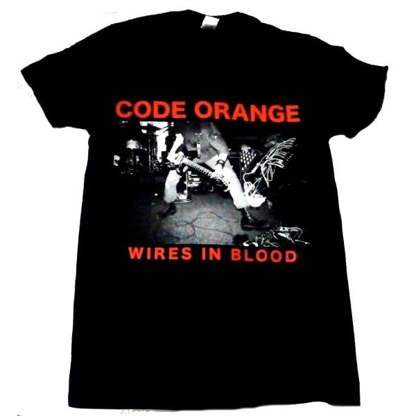 CODE ORANGE「WIRES IN BLOOD」Tシャツ