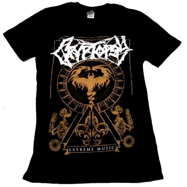 CRYPTOPSY「EXTREME MUSIC」Tシャツ