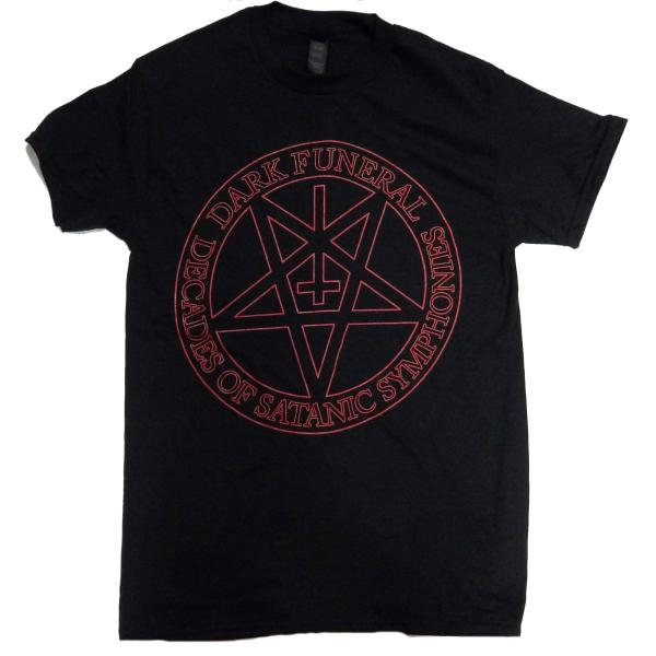 【DARK FUNERAL】ダークフューネラル「I AM SATAN」Tシャツ